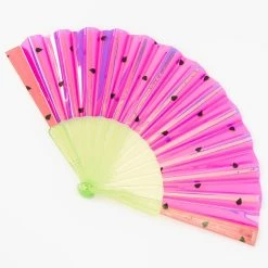 Cheapest ๐ Claire's Watermelon Iridescent Folding Fan ๐ฏ