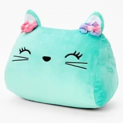 Brand new 🎉 Claire's Cat IPad® Pillow - Mint 🌟