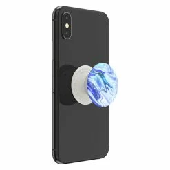 Discount 🎁 Claire's PopSockets Swappable PopGrip - Blue Marble 🎉 -Claire’s Shop 25586 4