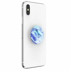 Discount 🎁 Claire's PopSockets Swappable PopGrip - Blue Marble 🎉 -Claire’s Shop 25586 5
