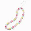 Best deal ⌛ Claire's Pastel Beaded Phone Wrist Strap 🥰
