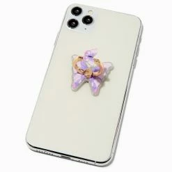Deals ⭐ Claire's Purple Butterfly Fidget Ring Stand ⭐ -Claire’s Shop 48495 3