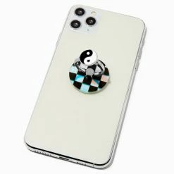 Promo 🔥 Claire's Yin Yang Checkerboard Fidget Ring Stand 💯 -Claire’s Shop 48537 4