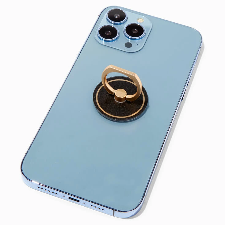 Best Sale 👏 Claire's Matte Black Gold Stripe Ring Stand 👍 2 Best Sale 👏 Claire's Matte Black Gold Stripe Ring Stand 👍 - Image 2