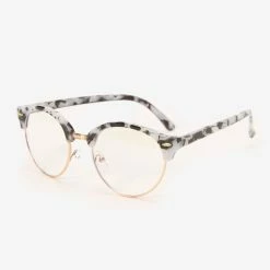 Best deal 🔔 Claire's Tortoiseshell Browline Clear Lens Frames - Black 👏