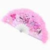 Best reviews of ???? Claire's Princess Vibes Feather Trimmed Pink Folding Fan ✨
