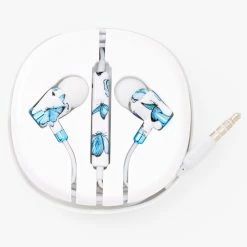 Wholesale 🎉 Claire's Blue Butterfly Silicone Earbuds 🧨
