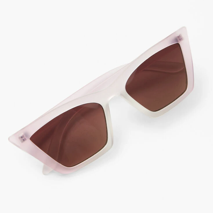 Discount ๐งจ Claire's Frosted Cat Eye ๐ Sunglasses - Lavender ๐ 2 Discount ๐งจ Claire's Frosted Cat Eye ๐ Sunglasses - Lavender ๐ - Image 2