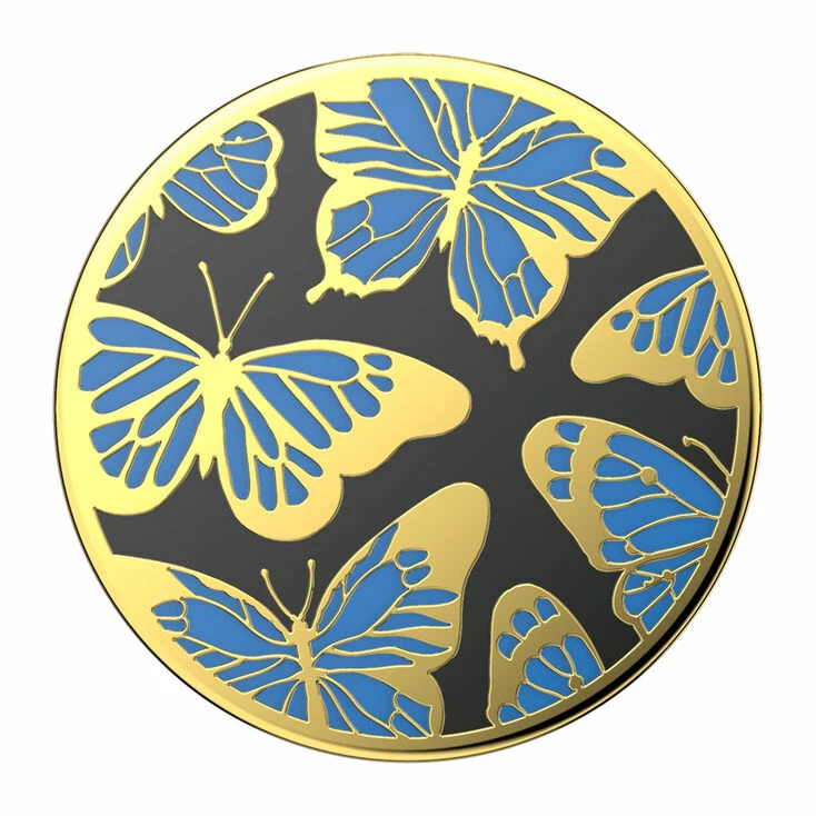 Best Sale ???? Claire's PopSockets Swappable PopGrip - Enamel Mariposa ???? 2 Best Sale ???? Claire's PopSockets Swappable PopGrip - Enamel Mariposa ???? - Image 2