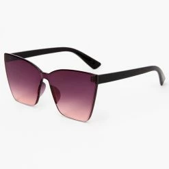Best Sale 🔔 Claire's Black Slim Cateye 👓 Sunglasses 🔔
