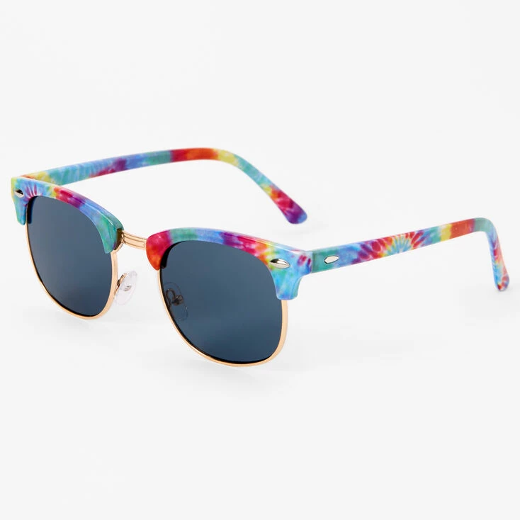 Bright Rainbow Tie Dye Retro Sunglasses Brand new ???? Claire's Bright Rainbow Tie Dye Retro ???? Sunglasses ???? -Claire’s Shop 85124 1