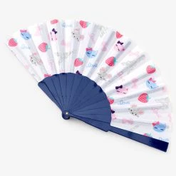 Wholesale 💯 Claire's Club Paris Cat Folding Fan ✔️