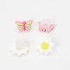 Buy ✔️ Claire's Butterfly Daisy Earbud Charm - 4 Pack ????