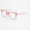 Cheap 🌟 Claire's Club Solar Blue Light Reducing Retro Clear Lens Pink Glitter Frames ⭐