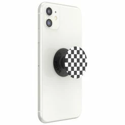 Flash Sale 👏 Claire's PopSockets Swappable PopGrip - Checkered 🎉 -Claire’s Shop 96529 5