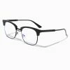 Top 10 ⭐ Claire's Blue Light Reducing Black Browline Clear Lens Frames ❤️
